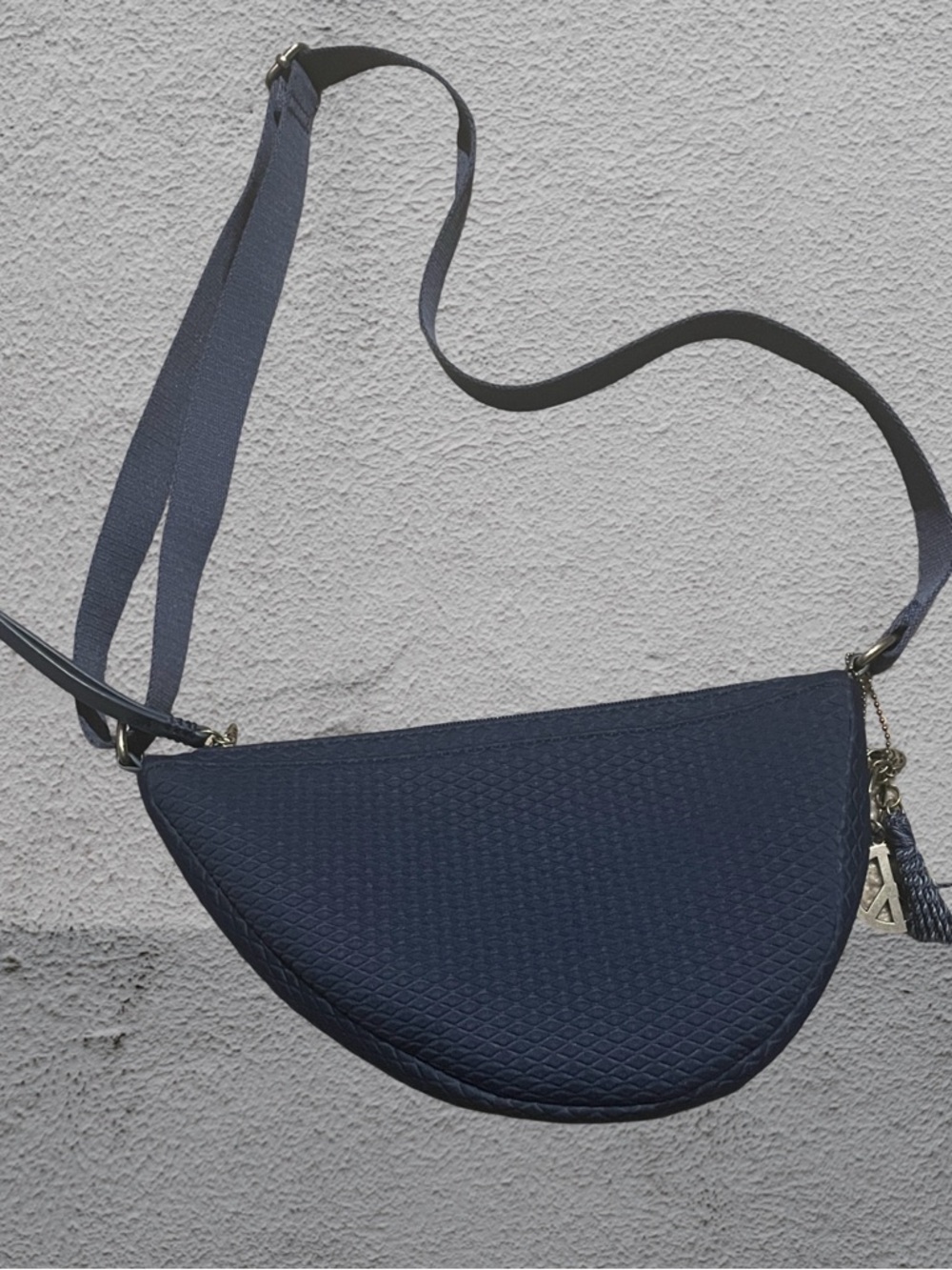 The Sak Tess Sling Bag Navy Blue
